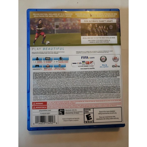 FIFA 16 -- Super Deluxe Edition (Sony PlayStation 4, 2015) - Picture 2 of 3
